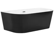 Vasca da bagno HARVEY 170 x 80 cm Nero/Bianco_808337