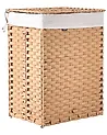 Panier à linge Avec couvercle MUCUBAJI Tissu Marron 83 L