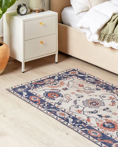 Cotton Area Rug 80 x 150 cm Multicolour KABTA