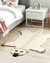 Tapis pour enfants en laine blanc 100 x 160 cm ours TAQQIQ_873899