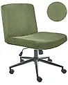 Desk Chair GEDDES Corduroy Green