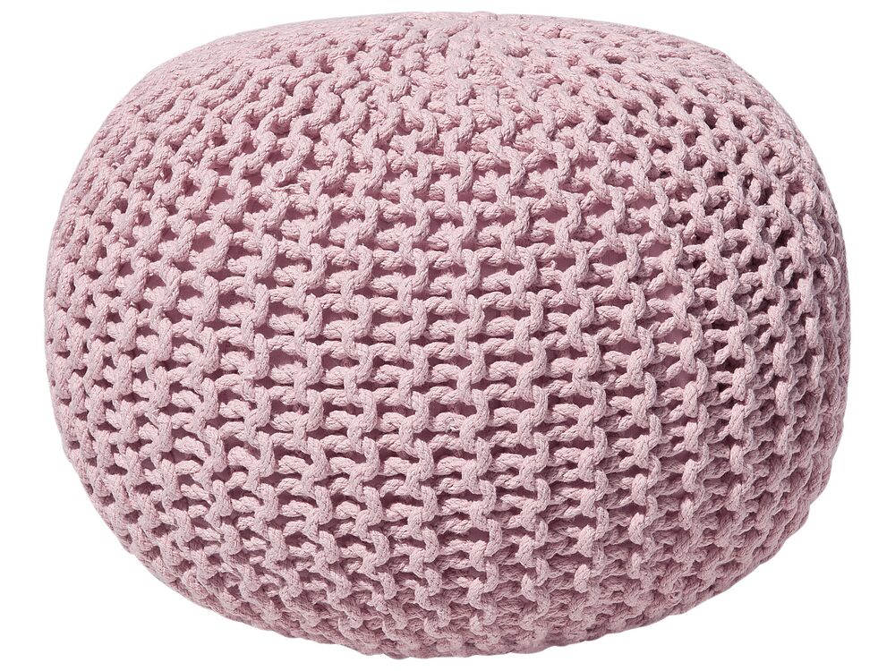 Pouf CONRAD Coton Rose