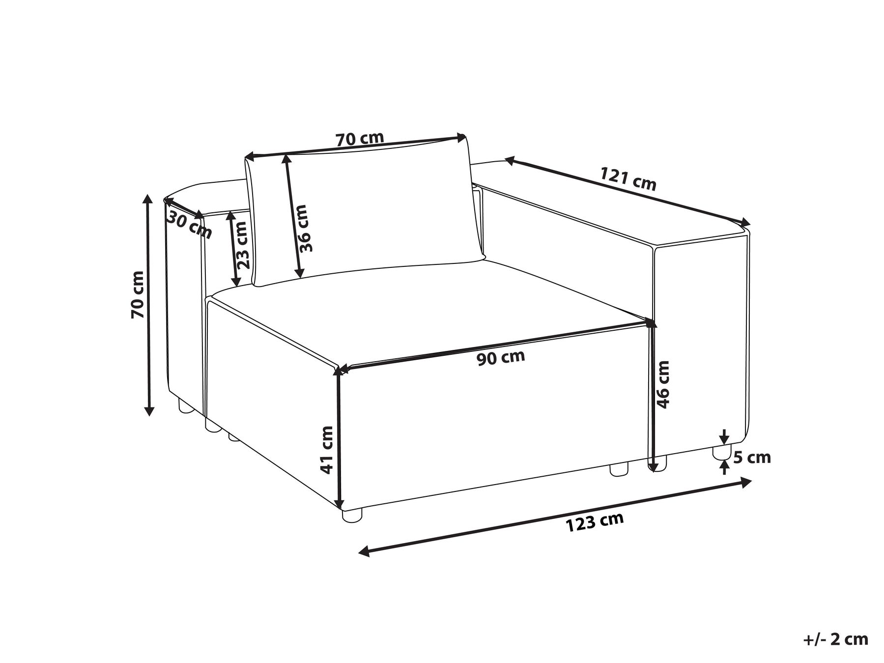 Modulo Angolare BRANDE Grigio Simmetrico_1003450