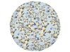 Tuinkussen set van 2 bloemen blauw ⌀ 40 cm VALLORIA_882620