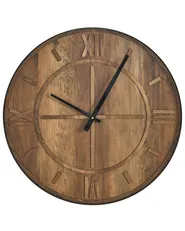 Wall Clock SAULGES 60 cm Brown_1146647