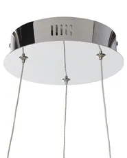 LED Pendant Lamp JORDAN Metal Silver_815535