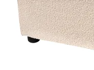 Bed Boucle LAVAUR 160 x 200 cm (EU King Size) Beige_985509