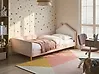 Kids Bed House Velvet KERVAN 90 x 200 cm (EU Single) Pink