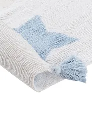 Tappeto per bambini MEREVI Multicolore 140 x 200 cm Cotone_907249