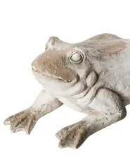 Garden Figurine CARAPELLE Frog Beige_1055075
