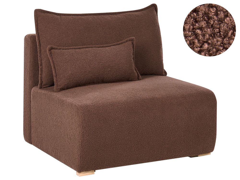 Stol Modul NERBO Boucle Brun