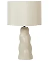 Table Lamp VILAR Ceramic Beige