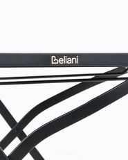 Set de 2 scaune de grădină ADRANO Pliabil Metal efect terrazzo Portocaliu_1021734