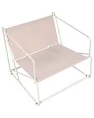 Sedia con cuscino PONTE Metallo Beige chiaro_1013292