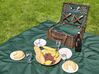 4 Person Wicker Picnic Hamper Brown ECLAIR_863592