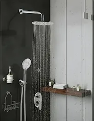Concealed Shower Set with Rainshower TINGUIRIRICA Silver_1179081