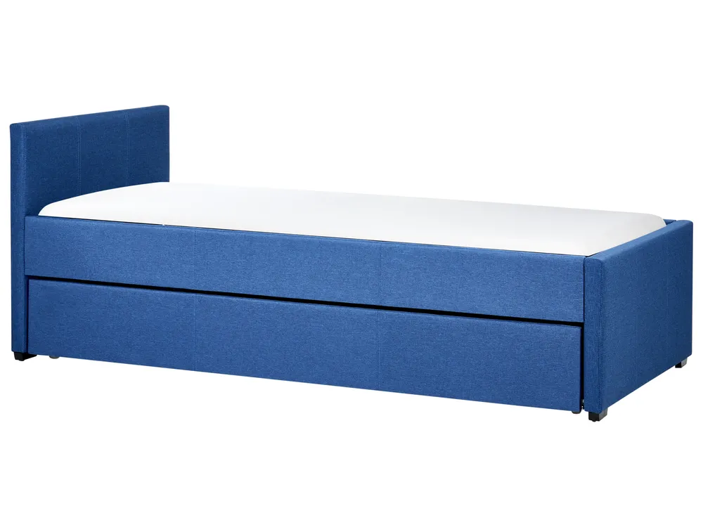 Trundle Bed Fabric MARMANDE 90 x 200 cm (EU Single) Navy Blue_737142