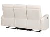 Velvet Manual Recliner Living Room Set White VERDAL_904814