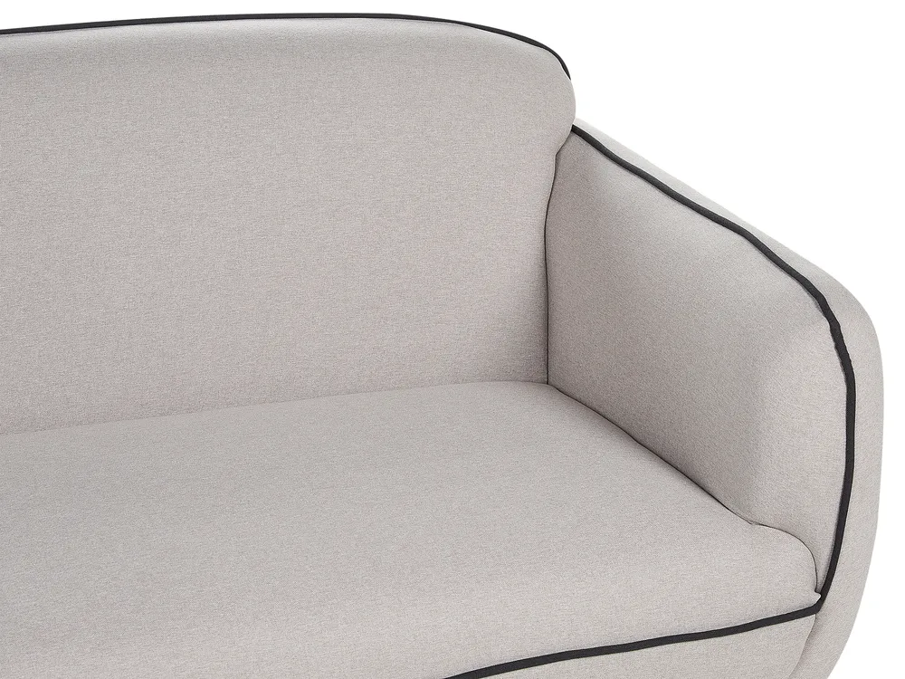 Sofa 3 Seater TONSBERG Fabric Light Grey_896876
