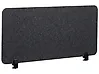 Desk Screen SPLIT 120 x 50 cm Dark Grey