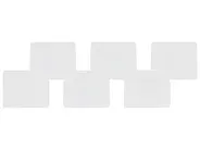 Set di 6 cuscini per sedie TOLVE 39 x 31 cm Bianco sporco_897945