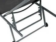 Set di 2 Lettini Prendisole SORONI Metallo Nero_1014190