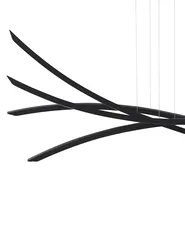 LED Pendant Lamp CALAO Metal Black_824738