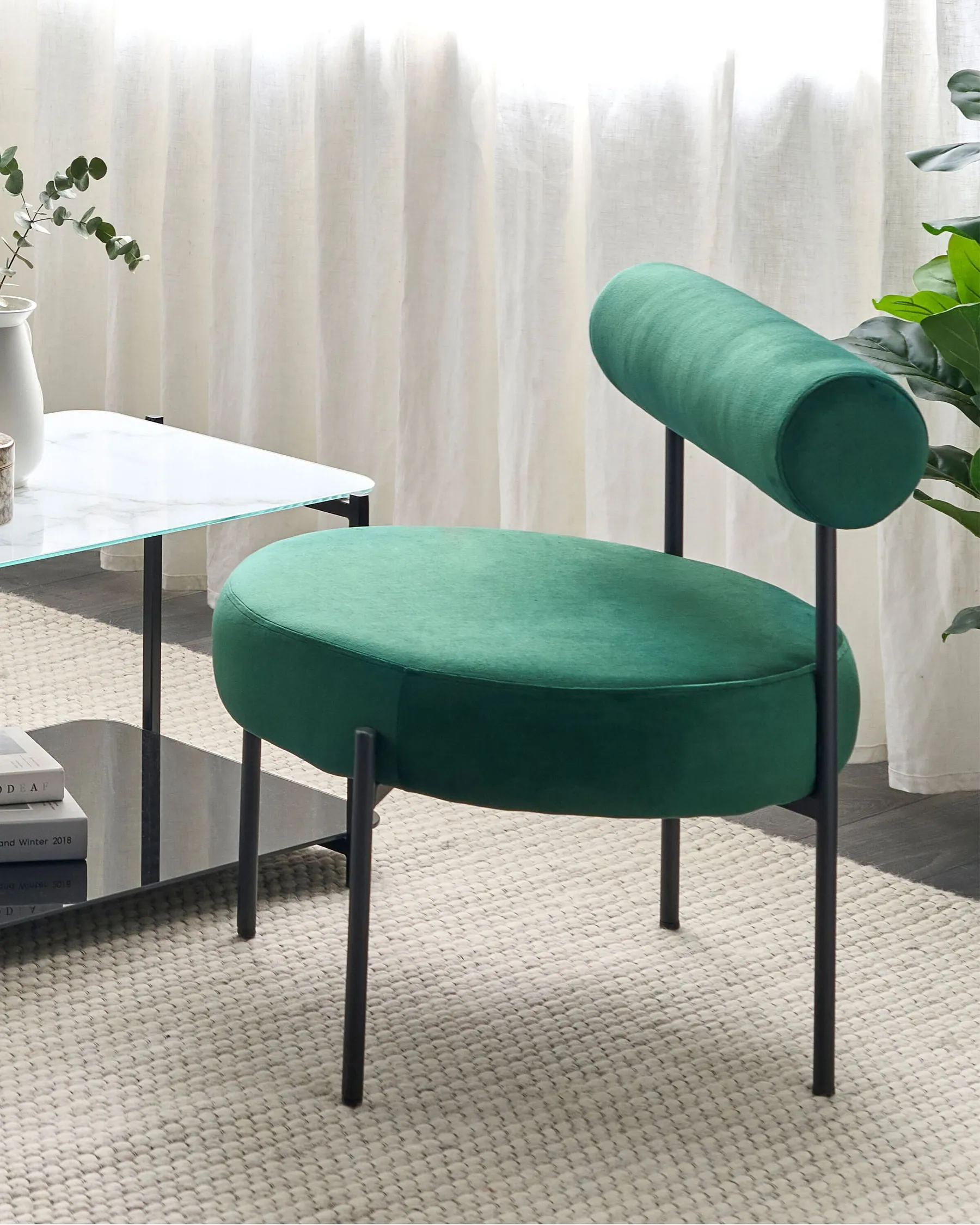 Poltrona ALPHA Velluto Verde smeraldo_860897
