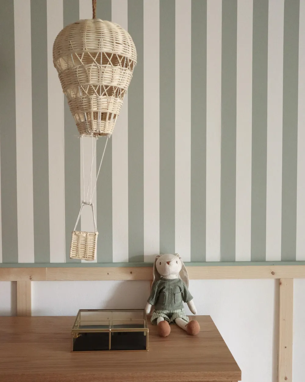 Dekoracja ścienna Balon BEMBA Rattan 60 cm Naturalny_1025968