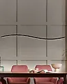 LED Pendant Lamp CALAO Metal Black