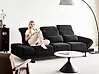 Sofa dla 3 osób IKAST Czarny