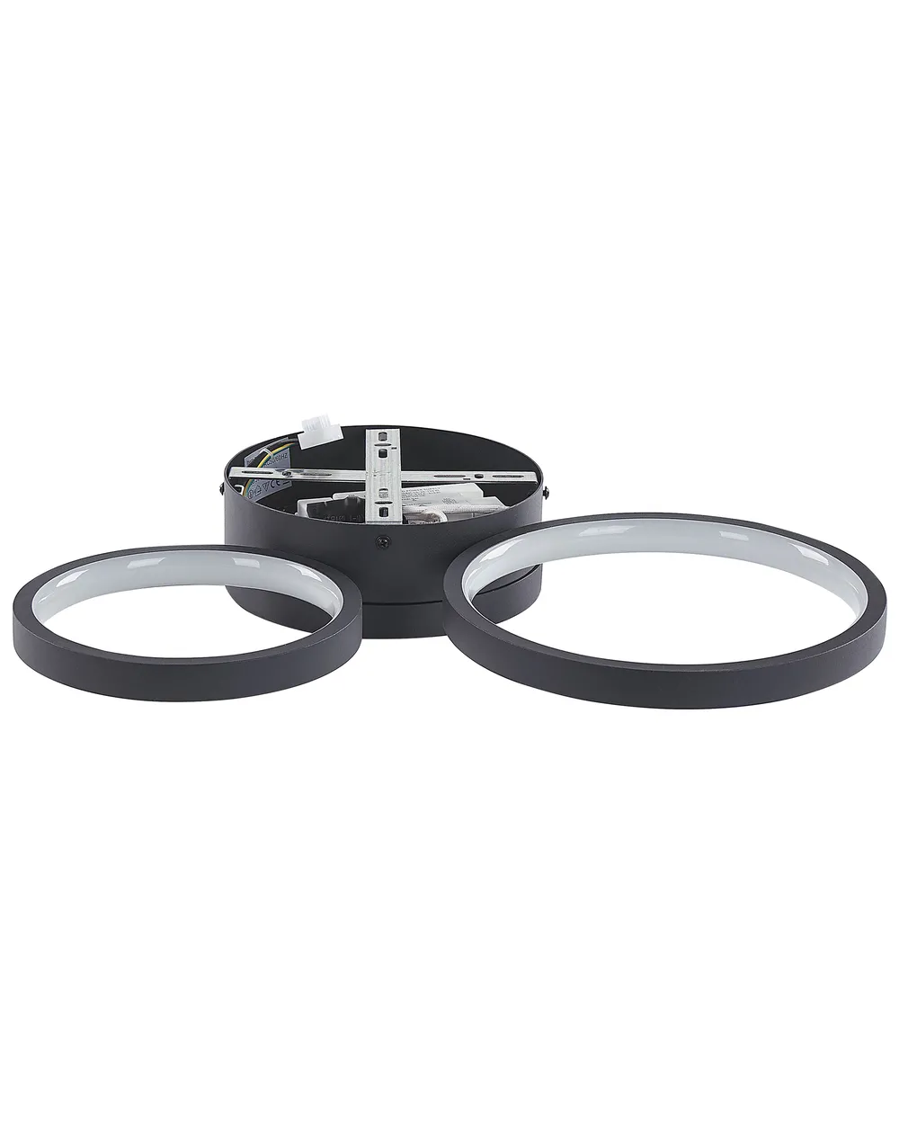 LED Ceiling Lamp AGNAT Metal Black_824673