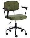 Desk Chair ALGERITA Fabric Green