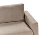 2 Seater Fabric Sofa Taupe SIGGARD_920802