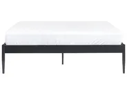 Bed Metal VAURS 160 x 200 cm (EU King Size) Black_827932