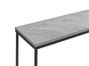 Konzolový stolek s betonovým efektem černý LAKOTA_873138