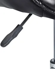 Sedia da scrivania NEWDALE Pelle sintetica Nero_854776