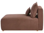 Chaise Longue NERBO Boucle Brown_1034321