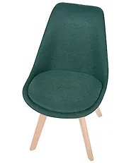 Set di 2 sedie da pranzo DAKOTA II Tessuto Verde_1187015