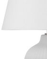 Lámpara de mesa de cerámica blanco crema 52 cm FERGUS_690674