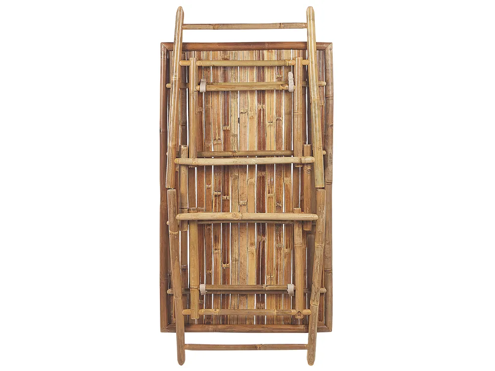 Stół ogrodowy MOLISE 120 cm 69 cm Bambus Jasnobrązowy_842498