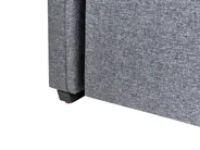 Trundle Bed Fabric LIBOURNE 90 x 200 cm (EU Single) Dark Grey_729645