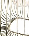 Metal Pendant Lamp Gold CONCA_691427