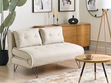 2-seters sovesofa lys beige VESTFOLD