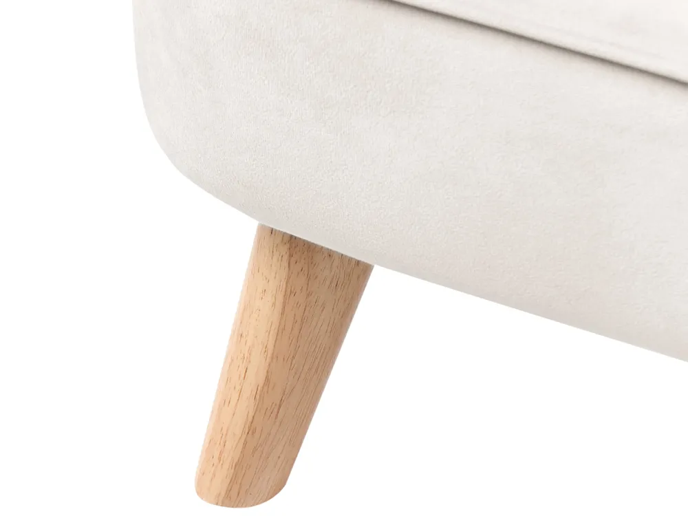 Divano per bambini RISBY Velluto Beige_1055758