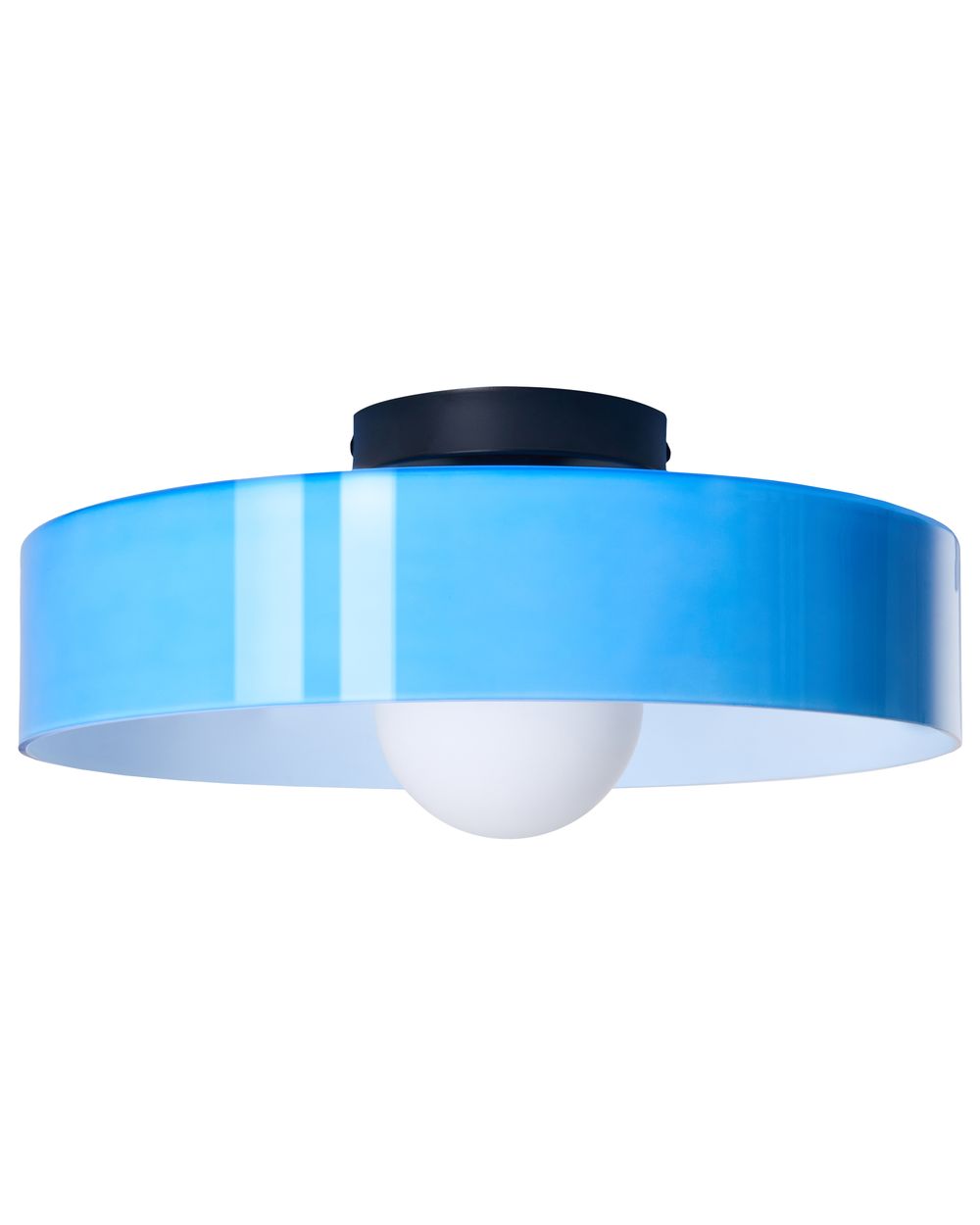 Ceiling Lamp LUGUSE Glass Blue