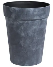 Kétdarabos virágcserép szett TROLLIUS 41 cm Sötétszürke_1123707
