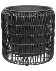 Zestaw 2 donic BRODIEA 26/45 cm Technorattan Czarny_914445