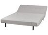 Conjunto de sala de estar de tela gris claro VESTFOLD_930471