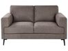 Sofa dla 2 osób LOUSTO Brązowy